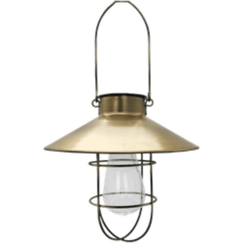 Eurolux Large Solar Cage Lantern – Copper